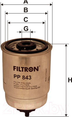 

Топливный фильтр Filtron, PP843
