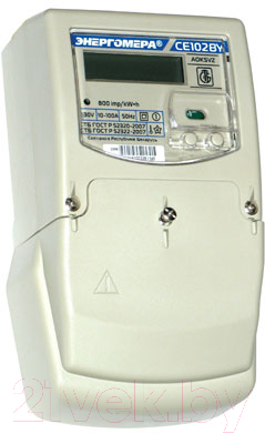 Счетчик электроэнергии электронный Энергомера СЕ 102 BY S7 145 AOKVZ (5-60А)