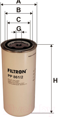 Топливный фильтр Filtron PP861/2