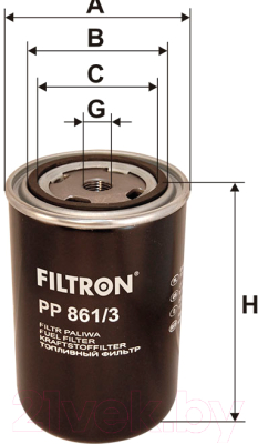 Топливный фильтр Filtron PP861/3