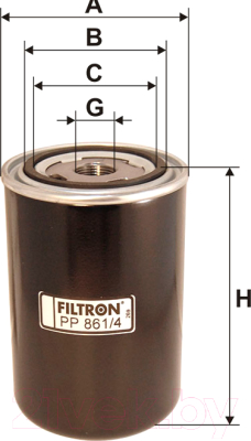 Топливный фильтр Filtron PP861/4