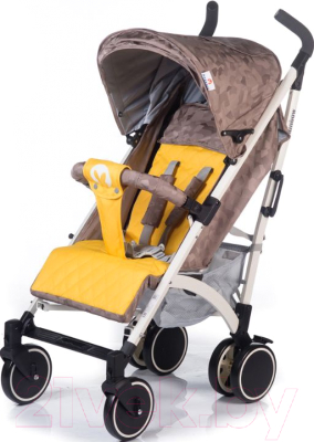 Детская прогулочная коляска Babyhit Rainbow LT (Yellow Grey)