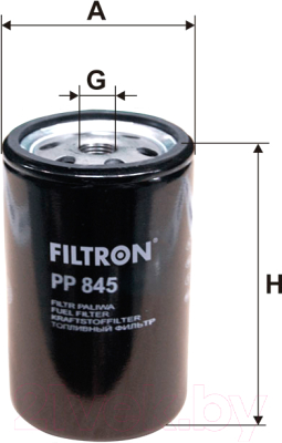 Изображение товара Топливный фильтр Filtron PP845