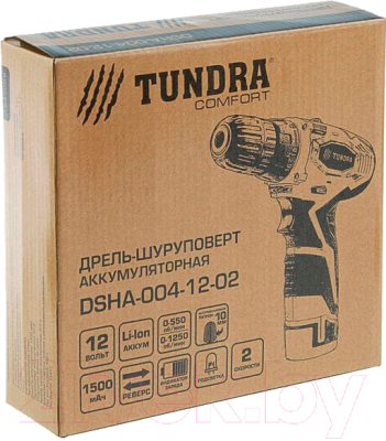 Аккумуляторная дрель-шуруповерт Tundra 1647089