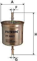 Топливный фильтр Filtron PP866/2 - 