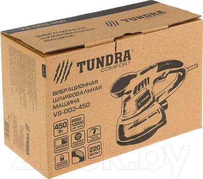 Эксцентриковая шлифовальная машина Tundra 1206754