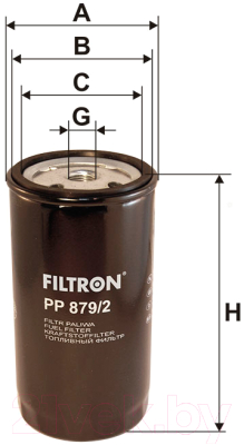 Топливный фильтр Filtron PP879/2