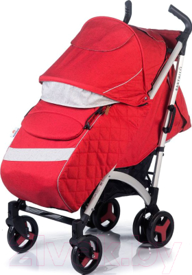 Детская прогулочная коляска Babyhit Rainbow XT (linen red)