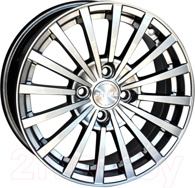 

Литой диск Proma, RS2 15x6.5" 4x108мм DIA 65.1мм ET 27мм Nero