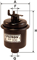 Топливный фильтр Filtron PP930 - 