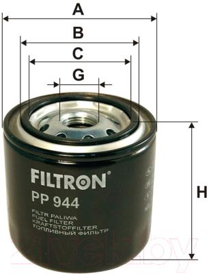 Топливный фильтр Filtron PP944