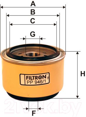 Топливный фильтр Filtron PP946/1