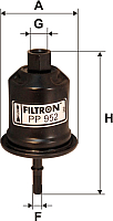 

Топливный фильтр Filtron, PP952