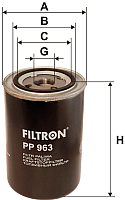 Топливный фильтр Filtron PP963 - 
