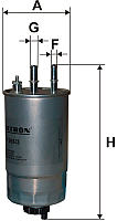 Топливный фильтр Filtron PP966/3 - 