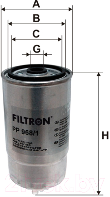 Топливный фильтр Filtron PP968/1