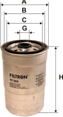

Топливный фильтр Filtron, PP969