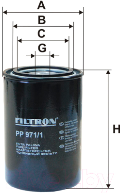 

Топливный фильтр Filtron, PP971/1
