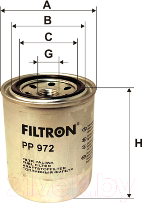 

Топливный фильтр Filtron, PP972
