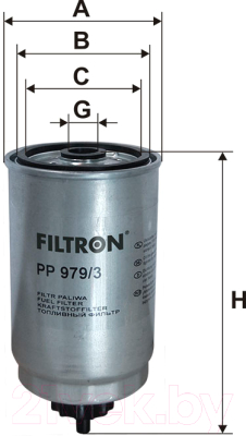 Топливный фильтр Filtron PP979/3