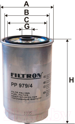Топливный фильтр Filtron PP979/4