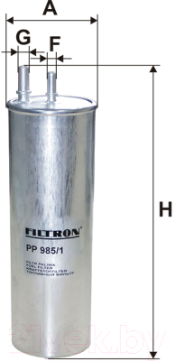 Топливный фильтр Filtron PP985/1