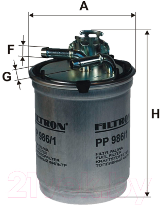 Топливный фильтр Filtron PP986/1