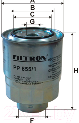 Топливный фильтр Filtron PP855/1