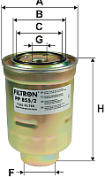 Топливный фильтр Filtron PP855/2 - 