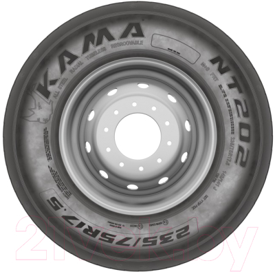Грузовая шина KAMA NT 202 215/75R17.5 135/133J M+S Прицепная