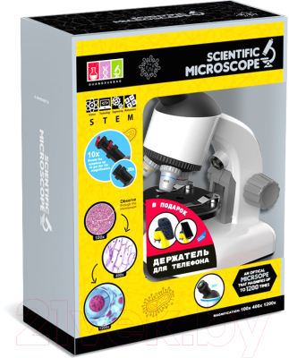 

Детский микроскоп Qunxing Toys, Микроскоп со светом / 1100A-1
