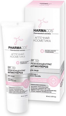 

Крем для лица, Pharmacos Антикупероз
