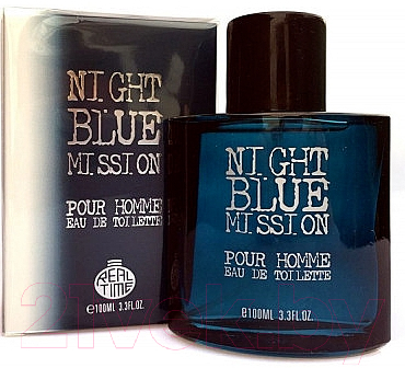 Туалетная вода Real Time Night Blue Mission Men (100мл)