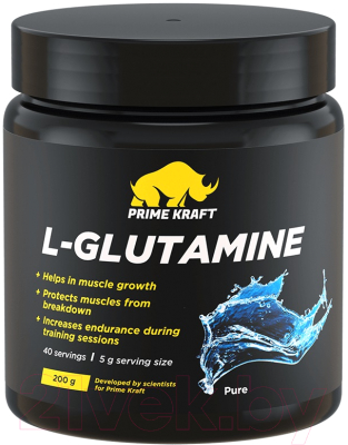 L-глютамин Prime Kraft 200г (без вкуса)