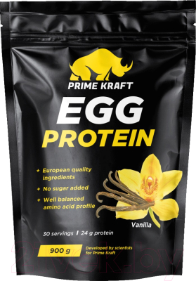 Протеин Prime Kraft Egg Protein Ваниль (900г)