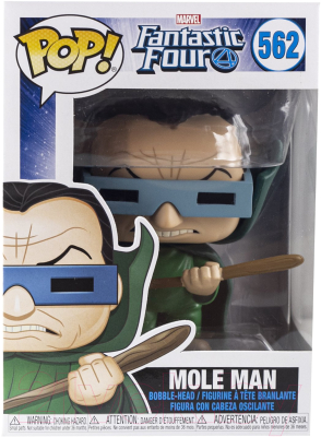 Фигурка коллекционная Funko POP! Bobble Marvel Fantastic Four Mole Man 44990 / Fun2549213