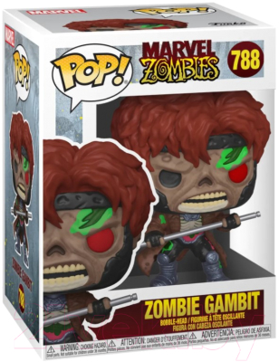 Фигурка коллекционная Funko POP! Bobble Marvel Marvel Zombies Gambit 49941 / Fun2549957
