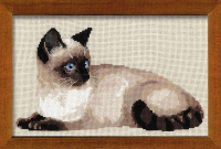 Набор для вышивания Риолис Тайская кошка / 1066 - 