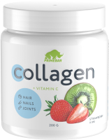 Комплексная пищевая добавка Prime Kraft Коллаген Collagen Киви-клубника (200г) - 