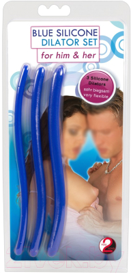 Набор для эротических игр Orion Versand Blue Silicone Dilator / 5221390000