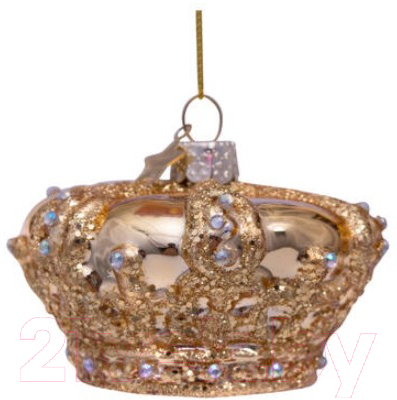 Подвеска новогодняя Vondels Королевская корона / 1202740050010 (золотистый)