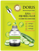 

Маска для лица тканевая Jigott, Doris Cucumber Real Essence