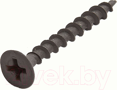 Саморез ЕКТ Для гипсокартона 3.5x55 крупный шаг / BW000038 (500шт, фосфатированный)