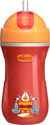 Поильник Chicco Sport Cup / 00006991300000.rd (266мл, красный)