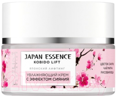 

Крем для лица Eveline Cosmetics, Japan Essence Увлажняющий с эффектом сияния