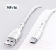 Миниатюра изображения товара Кабель Usams U68 Micro / US-SJ502 (1м, белый)