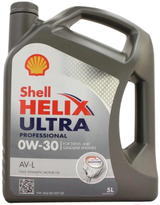Моторное масло Shell Helix Ultra Professional AV-L 0W30 (5л)