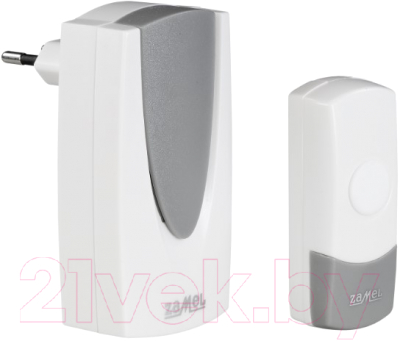 Электрический звонок Zamel Foxtrot ST-925 (белый/серый)