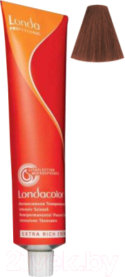 Крем-краска для волос Londa Professional Londacolor интенсивное тонирование 5/4 (60мл, светлый шатен медный)