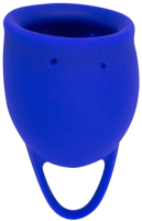 Менструальная чаша Lola Games Iris 15мл / 4000-07lola (15мл, синий) - 